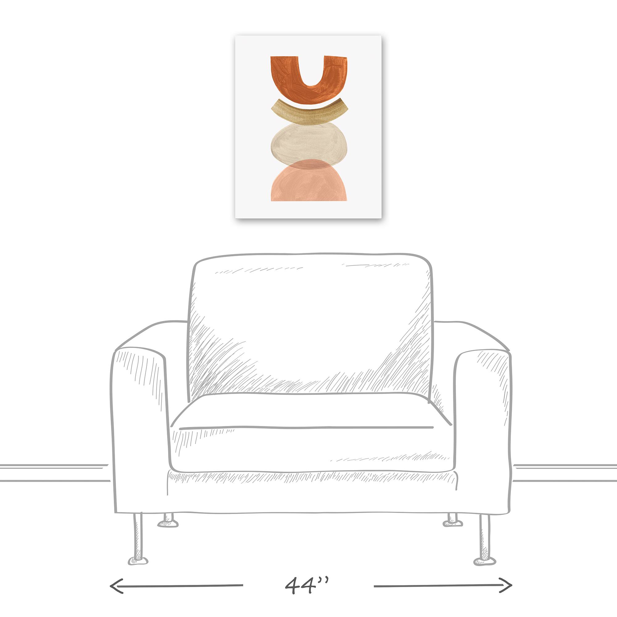 Mid-Century Balance Canvas Wall Art